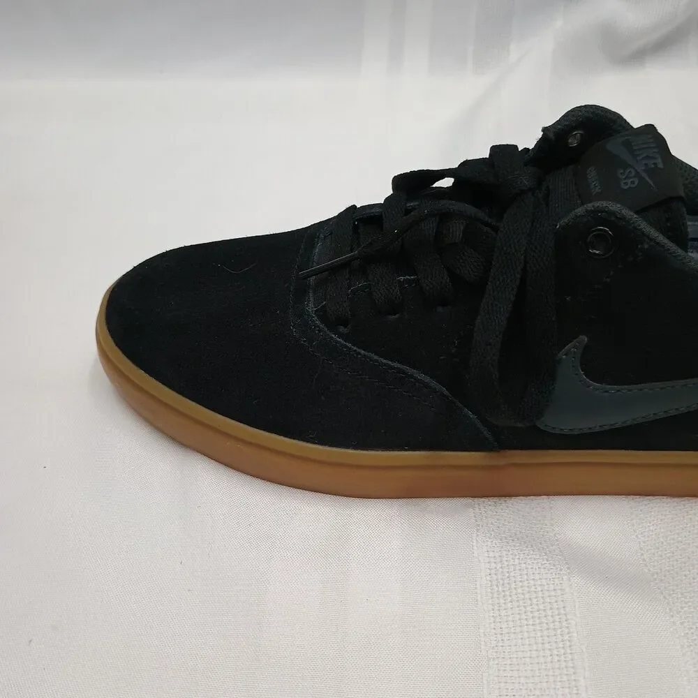 Nike SB Check Solar Soft Skateboarding Shoes 843895-003 Size 7 Mens Used No Box
